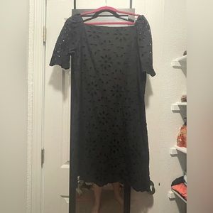 🖤 NWT Black eyelet lace dress